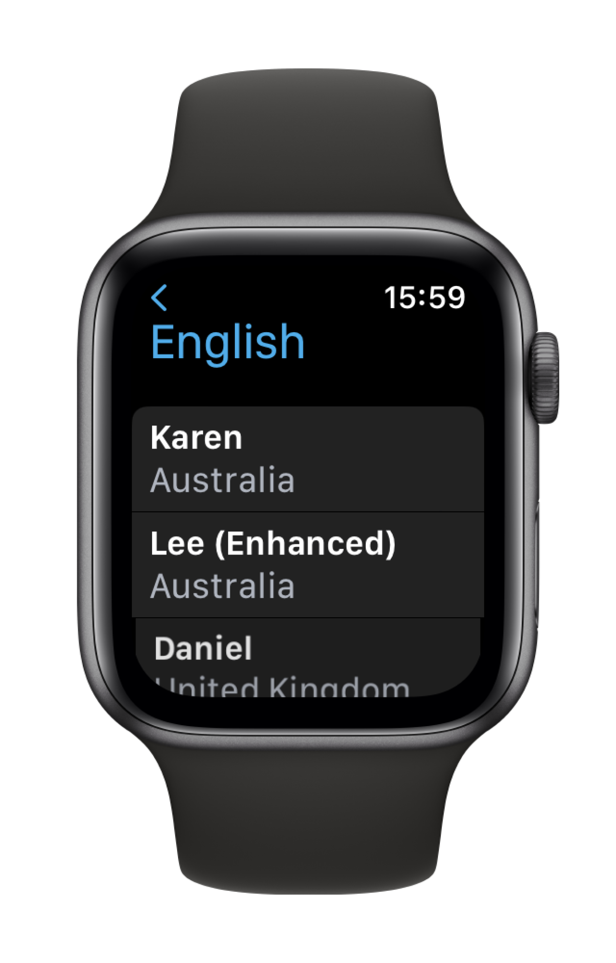 Adjust Proloquo4Text Settings on your Apple Watch AssistiveWare