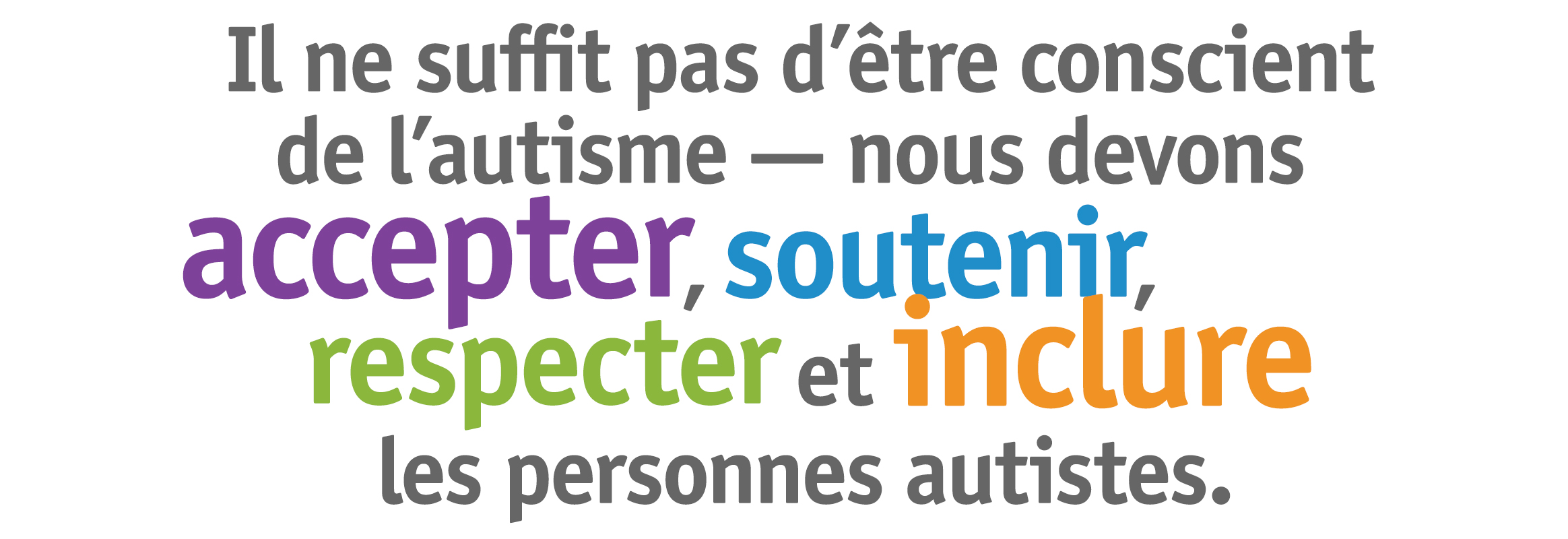 En acceptant l’autisme : Laissez les personnes autistes se faire ...