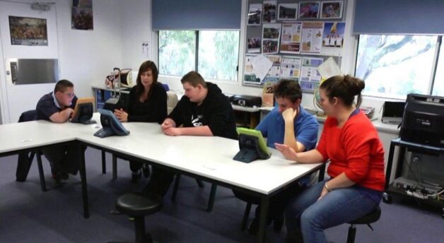 Classroom in Black Mountain School